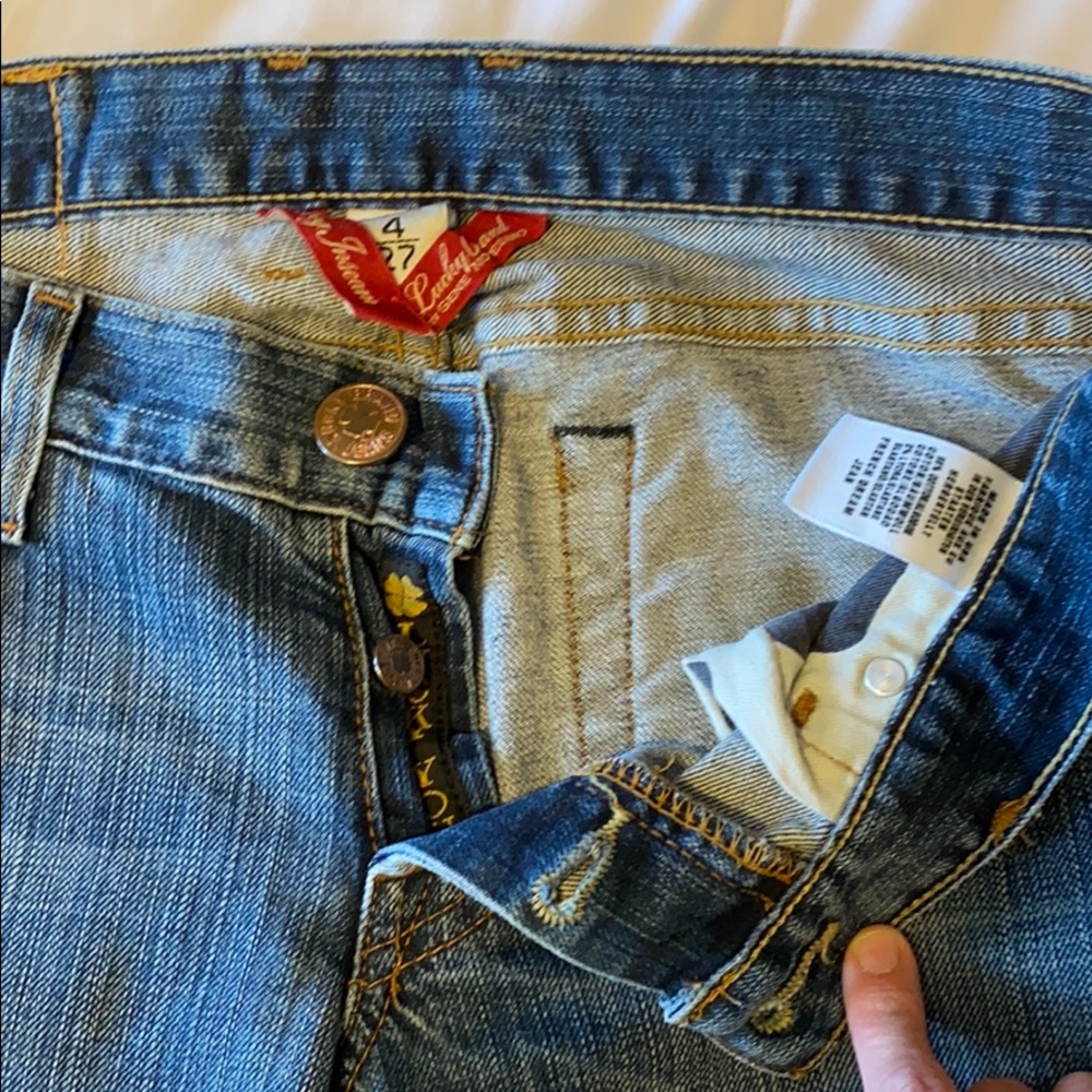 Lucky brand bootcut jean size 4/27 - Picture 6 of 8